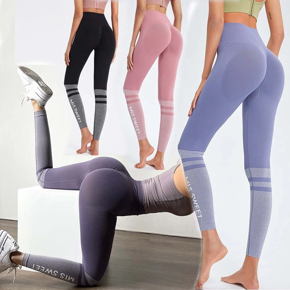 Legging Sport Femmes Sexy Leggings Femmes Taille Haute Fitness Fitness  Bubble Butt De Legging Push Up Gym Sport Leggins Femmes Entraînement  Jeggings-Blue,S : : Mode