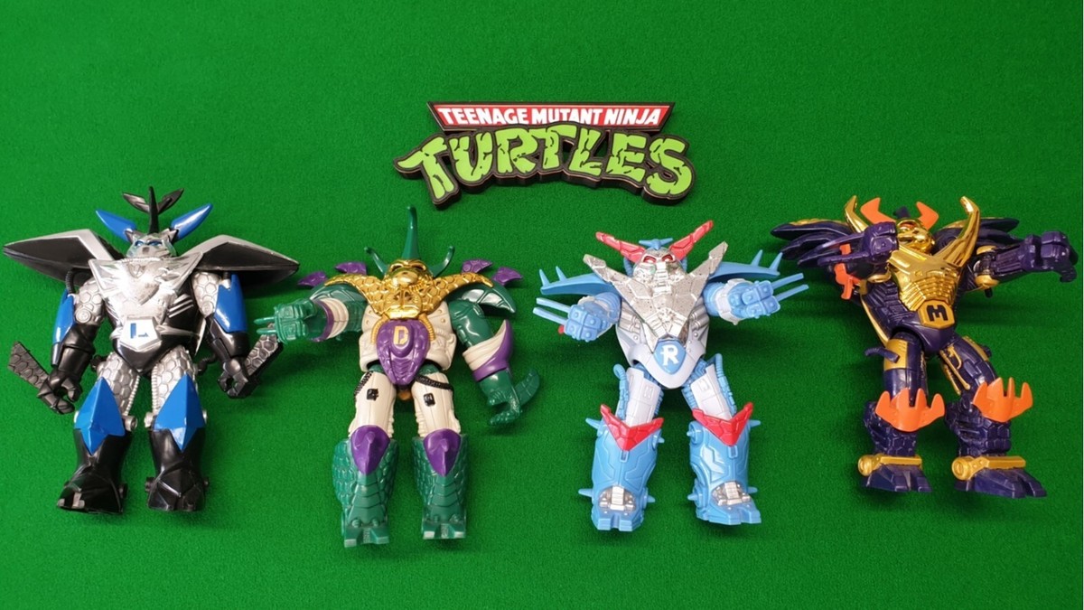 Vintage TMNT 1994 Mirage Studios Playmates Toys Leo Don Raph Mike