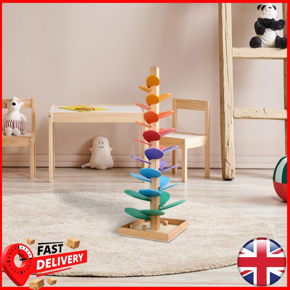 Ball Drop Wondertoys Wooden Music Tree Rainbow Singing Tree Toys
