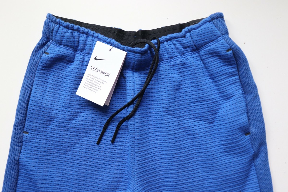 NIKE SPORTSWEAR TECH PACK SOFT KNIT SHORTS BLUE CK2543-481 MEN
