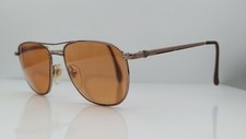 Vintage Pierre Cardin PC110 Bronze Metal Pilot Sunglasses Frames USA