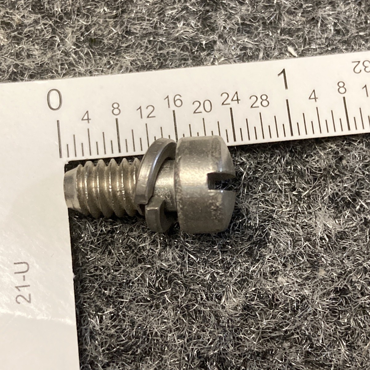 Mercury Quicksilver 10-34939 Screw w/ Lock Washer OEM New Factory