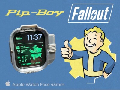 Fallout Pip Boy Apple Watch Face Custom Pipboy For Applewatch Or