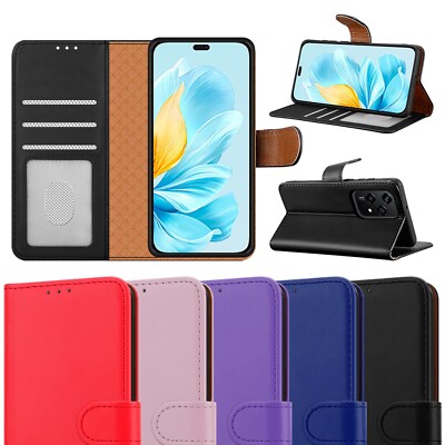 Für Honor 200 Lite Hülle Leder Wallet Book Flip Kartenfächer Magnet RFID Cover