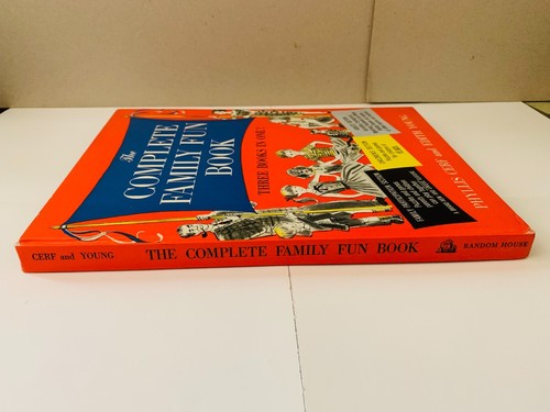 The Complete Family Fun Book - Three Books in One! - by Cerf & Young - HC/DJ - Picture 3 of 14