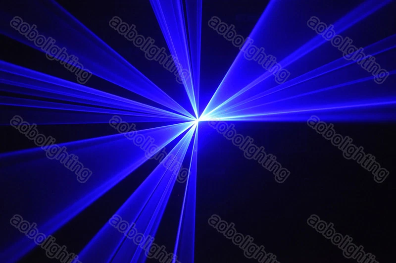 500mW Blue 450nm Stage Laser Light DJ Party Nightclub Disco Lighting Show DMX - Image 3 of 4