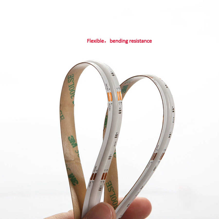 COB LED Strip Light Flexible FOB 840LEDs/m Lights Tape Linear Dimmable DC24V - Image 3 of 4