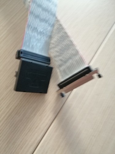 Cable Flex Button Internal Ultra320 SCSI HP FOXCONN 350141-001 140cm Terminator - Photo 5/5