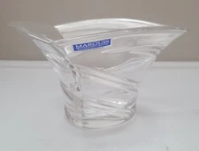 Marquis by Waterford Crystal Trillium Bowl - Clear Lead Crystal - 6” X 3”