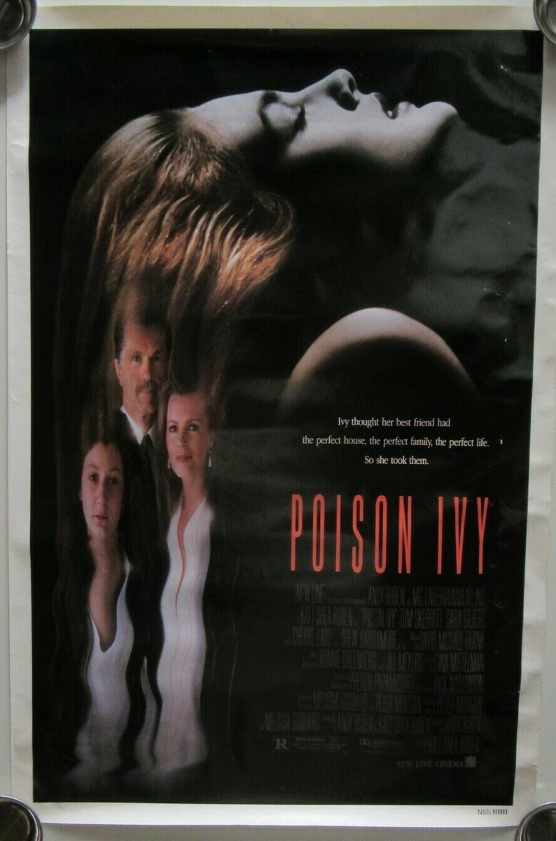 POISON IVY 1992 Movie Single Sided Poster 40x26 USED Drew