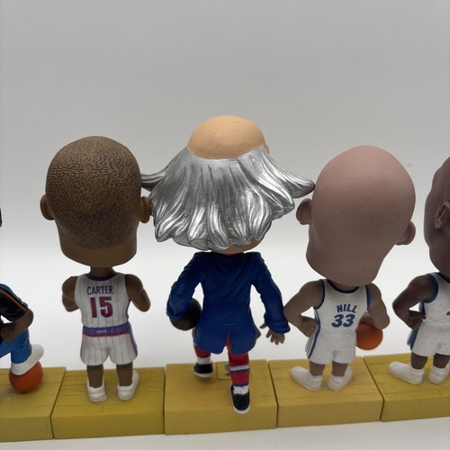 8 Vintage 2002 NBA All Star Bobblehead Upper Deck Franklin Malone Hill Russel - Picture 8 of 9