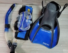 US Divers Snorkel, Mask, Fins - Medium 7-10