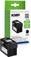 Kmp E178 Schwarz Tintenpatrone Ersetzt Epson Workforce 27XL (T2411)