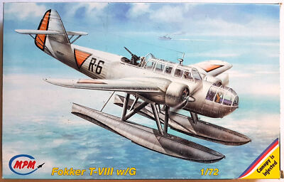 MPM 72080 Fokker VIII w/G 1:72 Neu, Bauteile versiegelt in Original Box