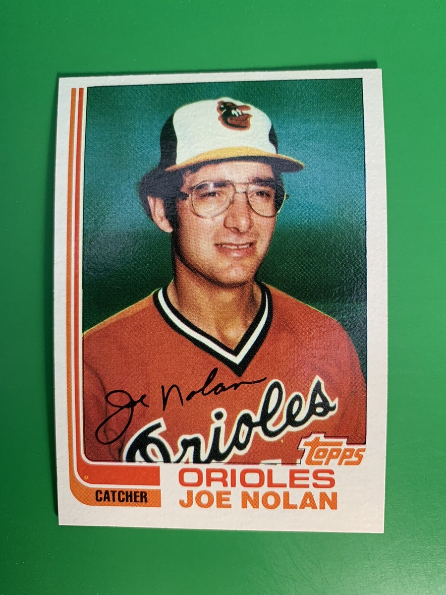 1982 Topps Joe Nolan #81T Baltimore Orioles | eBay