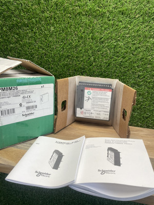 New Schneider Electric Power LOGIC PM8M26 6 Input 2 Output Digital Module