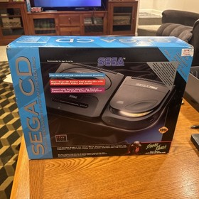 Sega CD Model 2 Console -NEW IN BOX- Complete w/Manuals & Sewer Shark -See Desc.