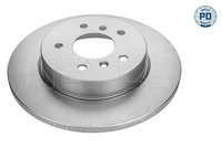 2X Meyle Bremsscheibe 36-15 523 0055/PD Passend FüR Nissan Renault