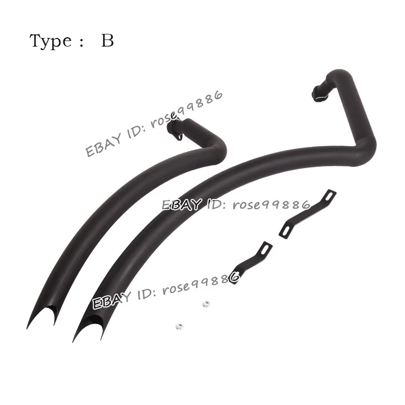 Tubo cabeçalho sistema de exaustão completo para Kawasaki Vulcan 900 VN900B Classic 2006-2024 - Imagem 3 de 4
