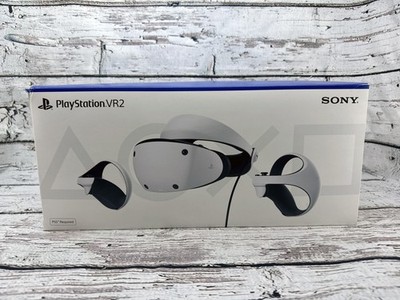 Sony PlayStation VR2 Headset PS5 White CFI-ZVR1 Sense Controllers Dock System