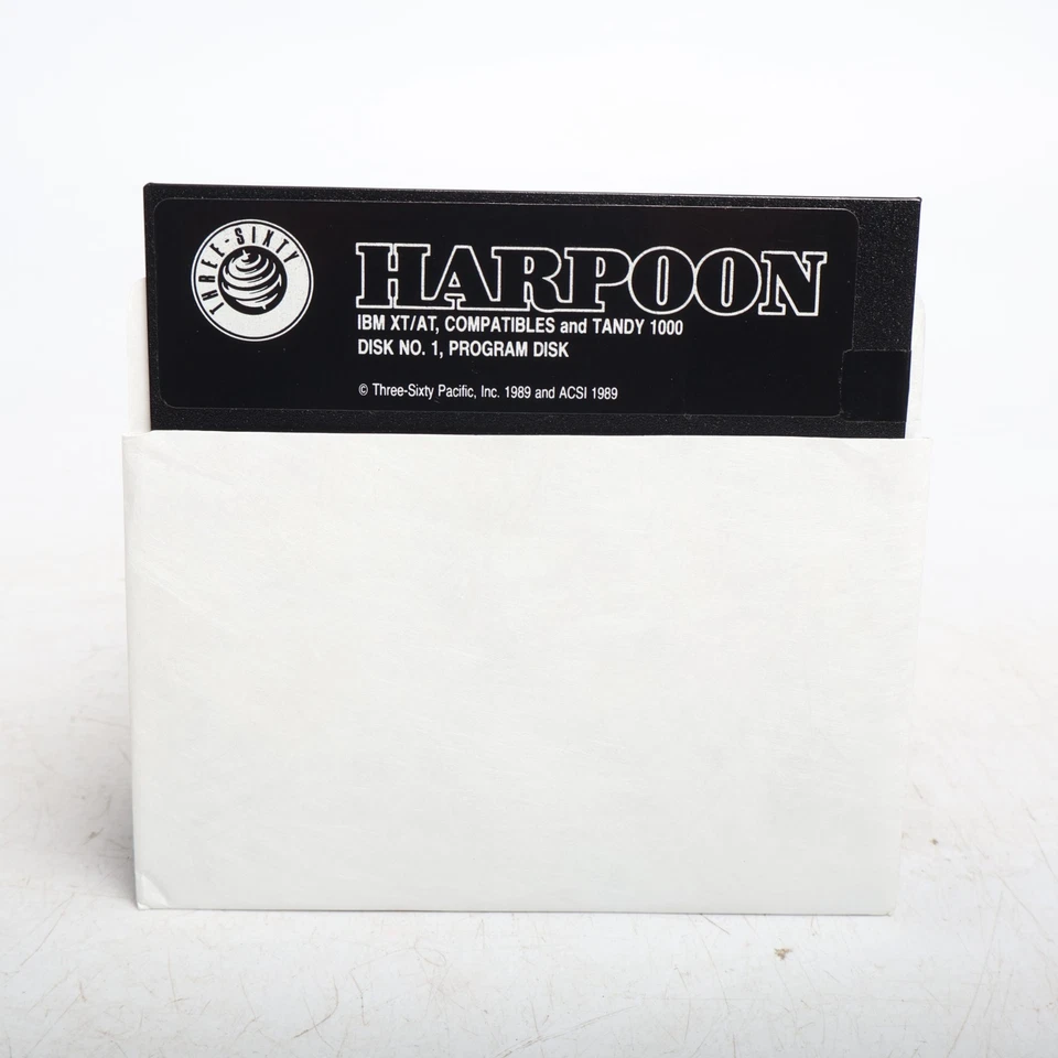 Harpoon COMPLETE Big Box. 5.25" floppy version - Image 2 of 4