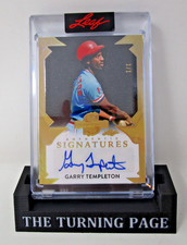 Garry Templeton 2025 Leaf Spectacular Signatures #S-GT1 Auto Gold Holo 1/1
