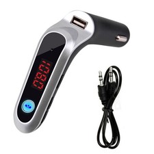 2.5A USB Car Wirleess MP3 WPA FLV WAV Player FM Transmitter Fast Charger Adapter