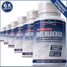 360 X DHT BLOCKER HAIR FAST GROWTH PILLS PREVENT LOSS FULLER STIMULATE MEN WOMEN