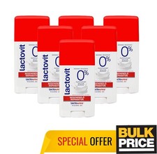 Lactovit Reparator Lactourea Deodorant Stick Alu-Free 24H Protection 60ml 6-Pack