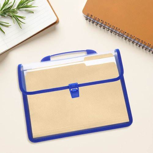 Borsa Portadocumenti Impermeabile Bambino Ufficio Cartella da Viaggio - Foto 5 di 20