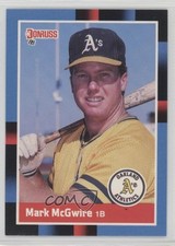 1988 Donruss Mark McGwire (Solid Blue Upper Left Corner) #256 1k90
