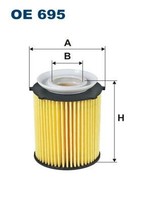 ÖLfilter Filtron OE 695 FÜR Infiniti Mercedes Benz MotorÖLfilter SchmierÖLfilter