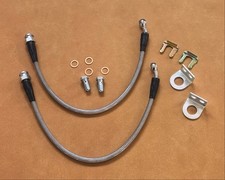 Ss Braided Front Brake Lines 2005-12 Chevrolet Corvette C6 Ss Braided Front Brake Lines 2005-12 Chevrolet Corvette C6