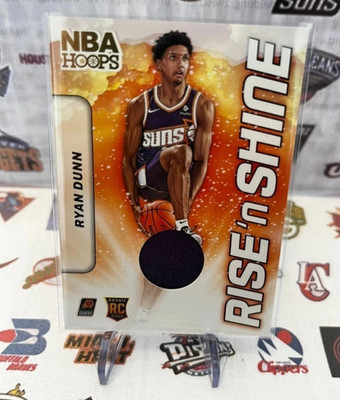 2024-25 Panini NBA Hoops Ryan Dunn Suns Rise 'N Shine Patch RC RSM-RDS