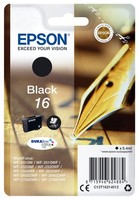 Epson 16 C13T162141012 Originale Druckerpatronen Schwarz 5,4 Ml 175 Seiten
