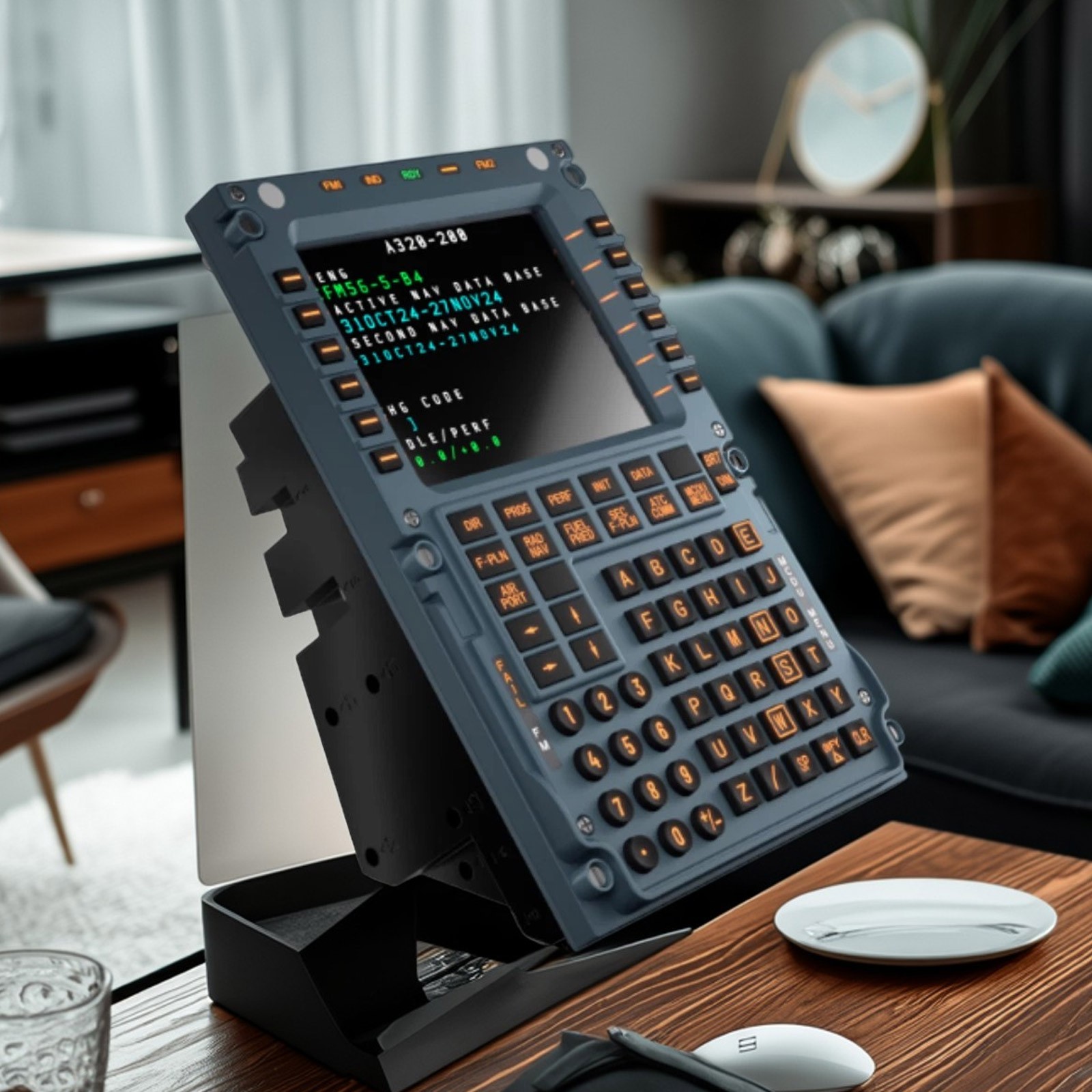 Winwing A3xx Mcdu Flight Control Panel Simulator Compatible W/ X-plane ...