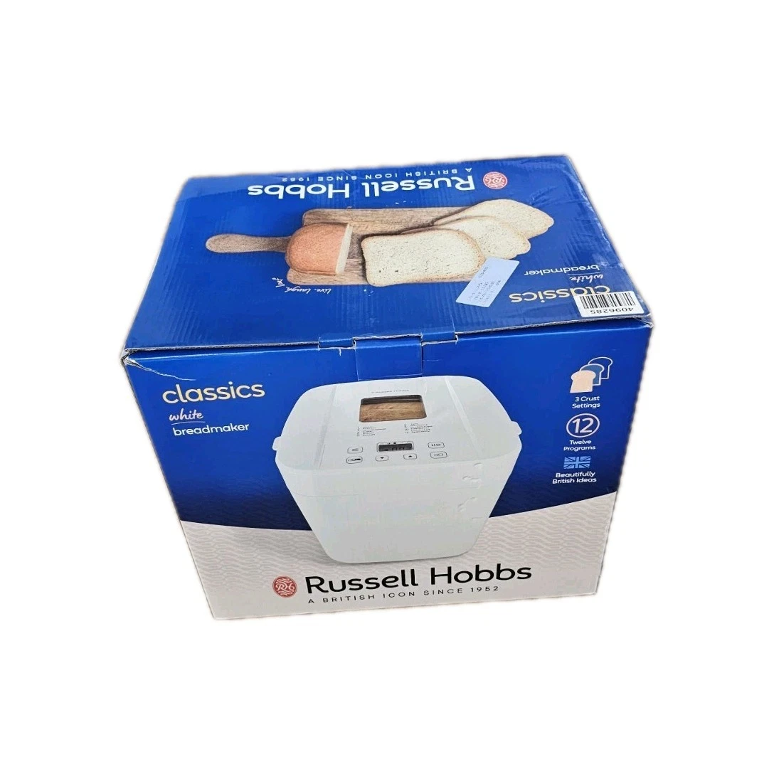 Russell Hobbs Classics White Bread Maker - Very Good Condition
Opens in a new window or tab