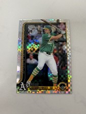2025 Topps Chrome Update Series Nick Kurtz #USC178 RC X-Fractor Rookie Athletics
