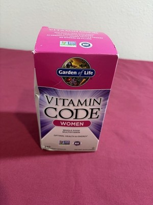Garden of Life Vitamin Code Women Multivitamin 240 Vegetarian Capsules