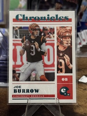 2022 Panini Chronicles - Joe Burrow #5 Teal