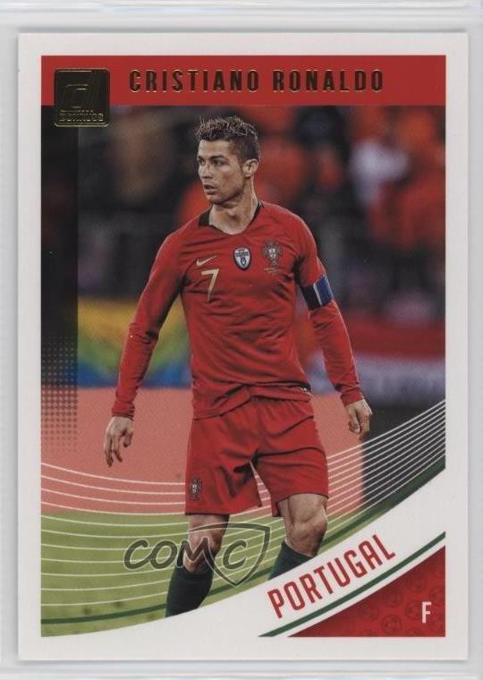 2018-19 Panini Donruss Cristiano Ronaldo #158 13un