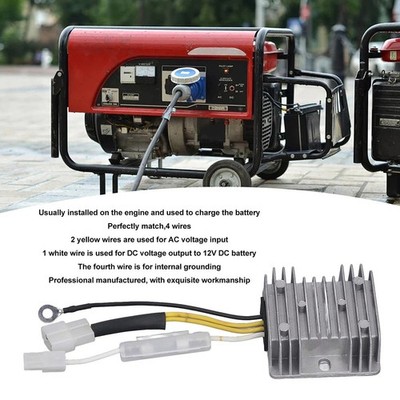 Spannungsregler für 5KW Generator Motor 12V DC Vierdraht Aluminiumlegierung
