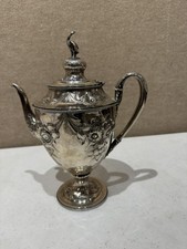 Tiffany Sterling Coffee Pot c1854 RARE