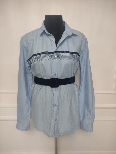 Women Moschino Shirt Black Cotton 36