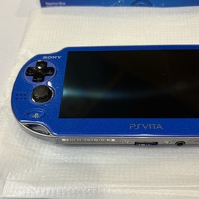 Mint SONY Playstation PS Vita PCH-1100 Console Sapphire Blue