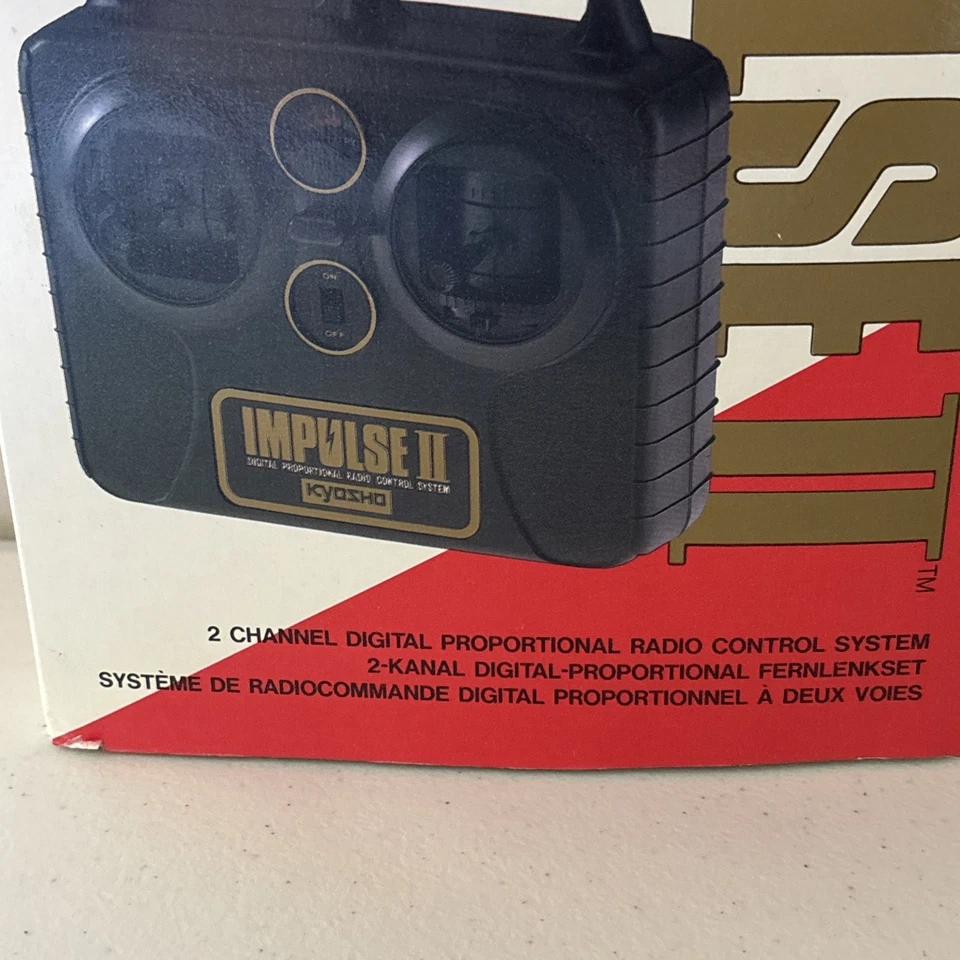 NOS KYOSHO RC IMPULSE II RADIO CONTROL SYSTEM 1988 HOBBICO AIRCRAFT USE NEW - Image 2 of 4