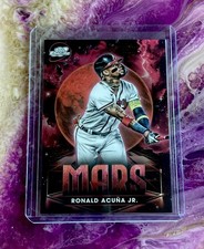 2025 Topps Cosmic Chrome Ronald Acuna JR Planetary Pursuit Mars (1:1,680)