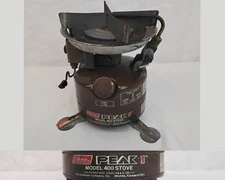 Coleman Peak 1 Model 400 Camping Stove Single Burner Brown #Z4457