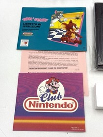1993 # Tom & Jerry NINTENDO NES PAL A ITA GIG NEW#IZ