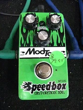Modtone Speed Box Distortion Pedal-Effect for Guitar-New-WOW!